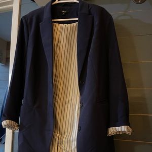 Long Boyfriend Blazer
